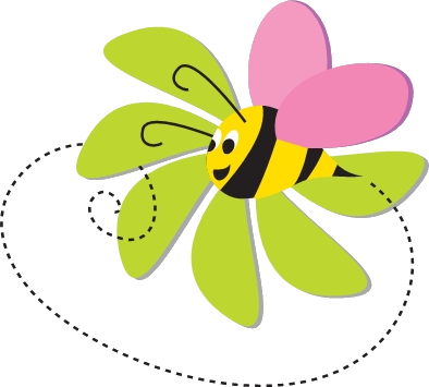 Glory Bee's Logo (color, transparent)