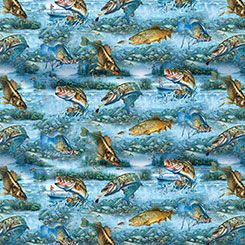 The Lure of Fishing - Blue