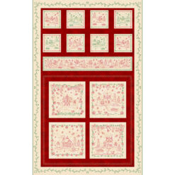 Christmastime : 27" Red/Green Panel