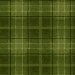 Snowtop Mountain Green Big Plaid Flannel