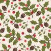 Snowtop Mountain Cream Greenery FlanneL
