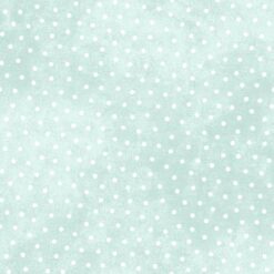 Snowtop Mountain Aqua Dots Flannel