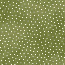 Snowtop Mountain Green Dots Flannel