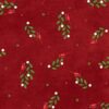 Snowtop Mountain Red Bunches Flannel