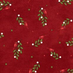 Snowtop Mountain Red Bunches Flannel