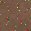 Snowtop Mountain Brown Bunches Flannel