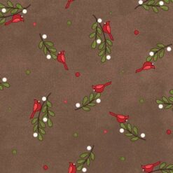 Snowtop Mountain Brown Bunches Flannel
