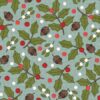 Snowtop Mountain Aqua Greenery FlanneL
