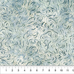 Fan Fare - Gray Blue - Wiggle Dot