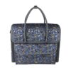 Everything Mary Over Shoulder Sewing Machine Tote Blue/Grey Floral EVM13358-3