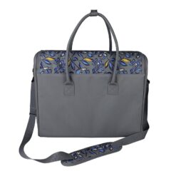 Everything Mary Over Shoulder Sewing Machine Tote Blue/Grey Floral